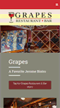 Mobile Screenshot of grapesjerome.com